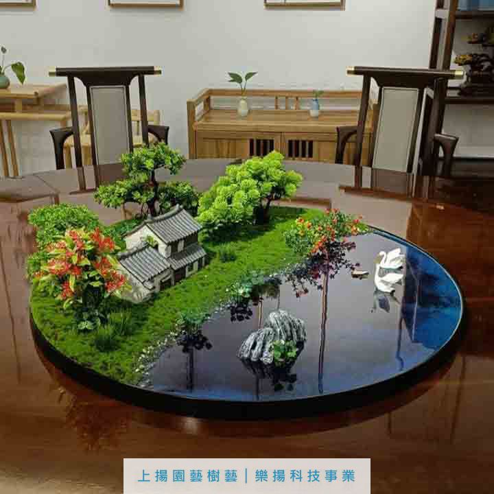 藝術3D造景高仿樹-桌上型