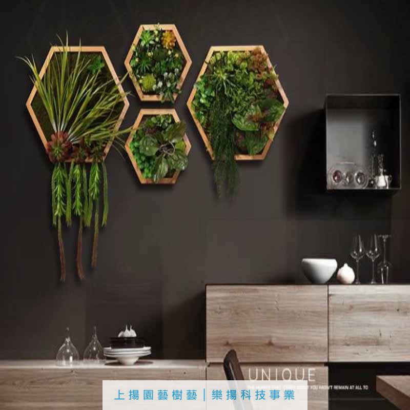 高仿植物木作小壁掛