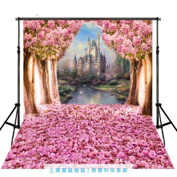 歐式花卉造景裝飾牆